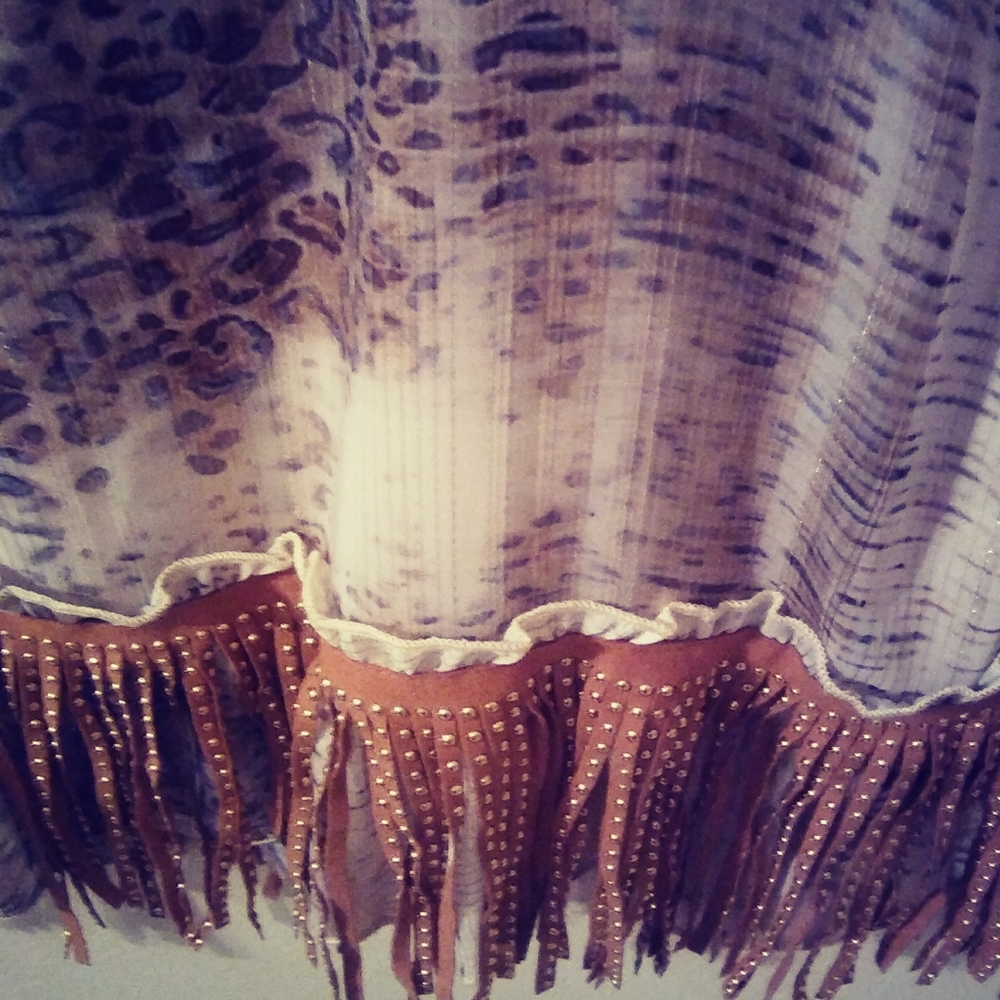 % Sale ! Python Embellished Dress/Tunic - Picture 4 of 6